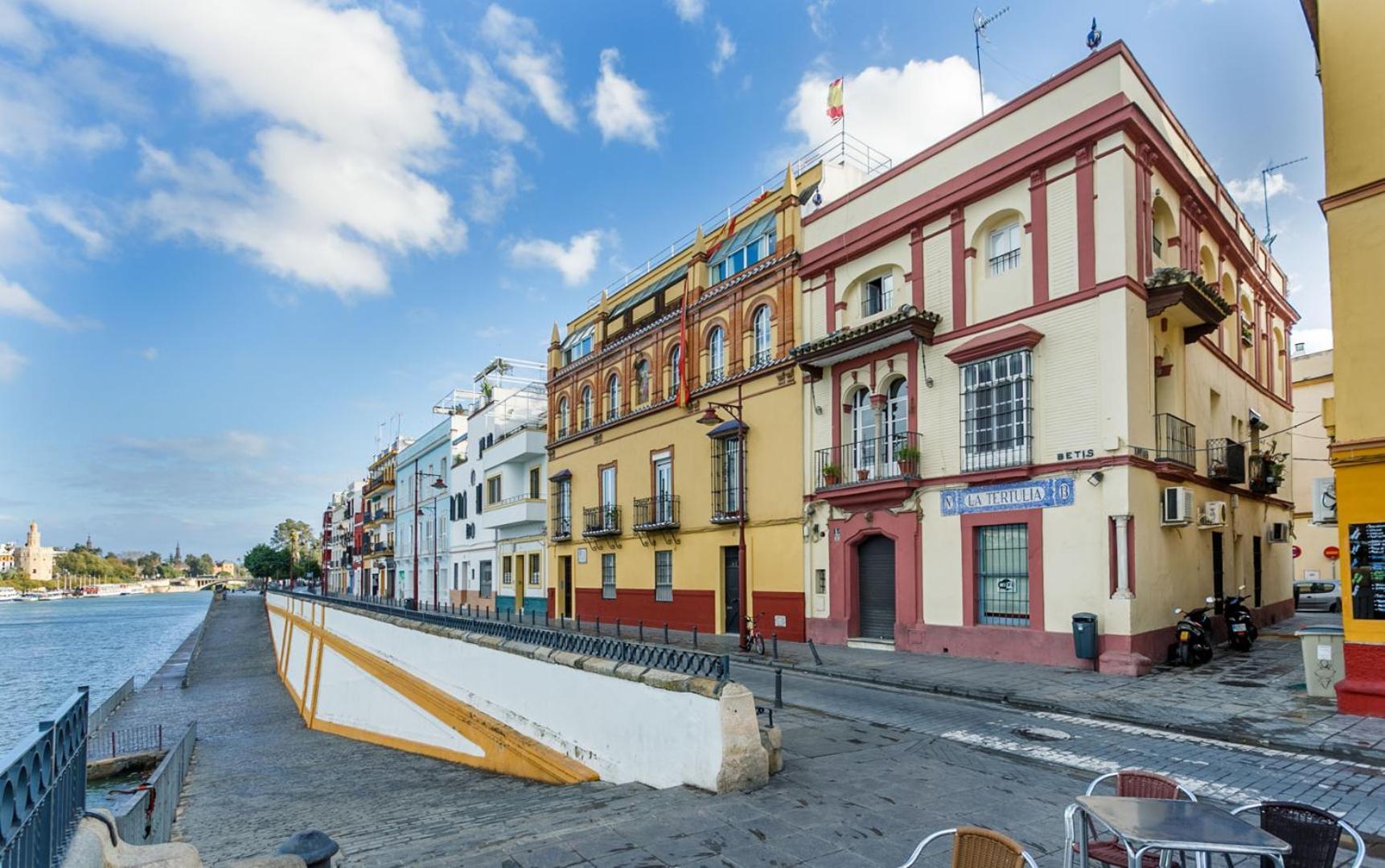 Sunterrace Loft-Triana'S Star, 10' From City Center! Sevilla Eksteriør billede